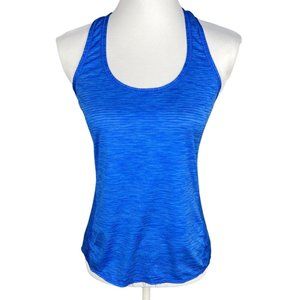 Athleta Ladies Heathered Blue  Workout Tank Size Small